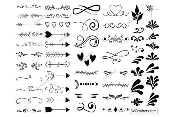 55 Decorative Elements Svg