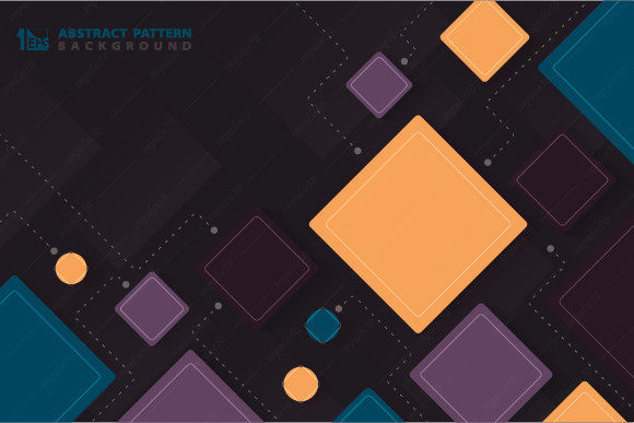 Abstract Square Geometric: A Versatile Design Foundation