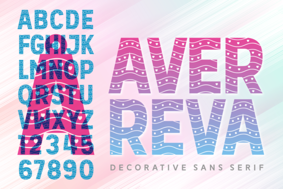 Aver Reva: Elevating Visual Storytelling with Fun and Exciting Decorative Typography