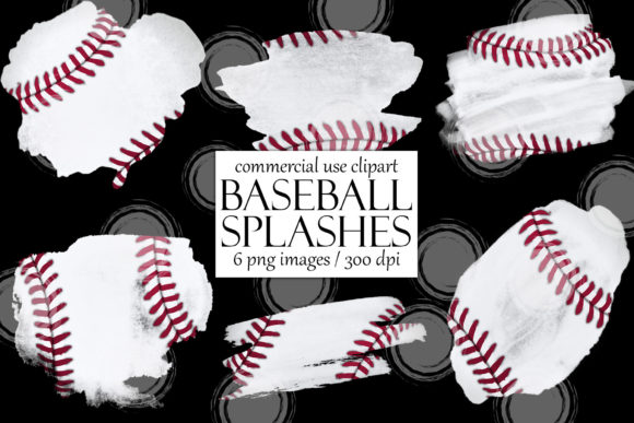 Baseball Splashes: Elevating Your Designs with High-Quality Digital Assets
