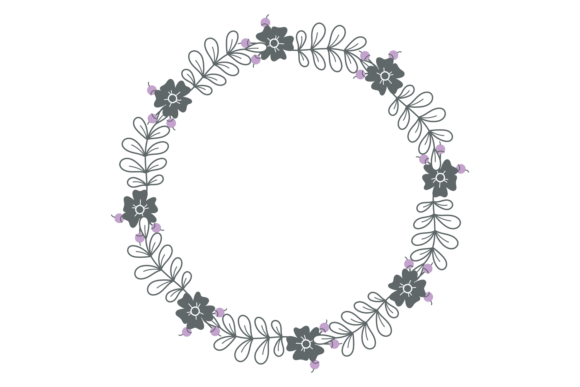 Botanical Elega Flower Decorative Frame: A Versatile Design Element for Modern Spaces