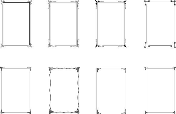 Bundle of Decorative Frames Set 8: A Practical Guide for Designers and Creatives