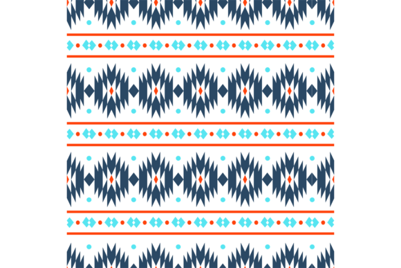Decorative Boho Pattern: Seamless Square and Color Ornament Vector Illustrations