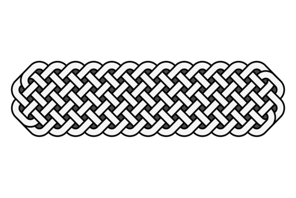 Decorative Celtic Ornament. Braid Pattern: Integrating Timeless Design into Modern Workflows