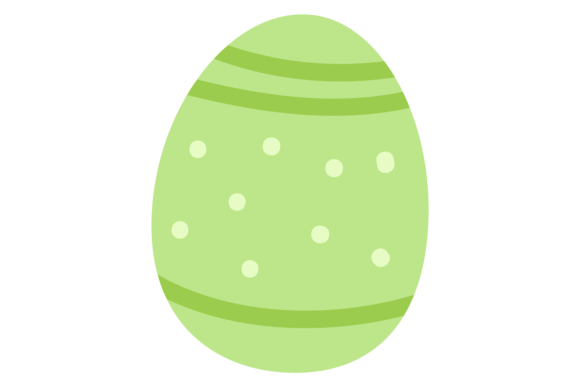 Decorative Easter Egg Patterned Color H
