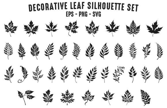 Decorative Leaf Vector Silhouette Bundle: A Smart Guide for Designers and Creators