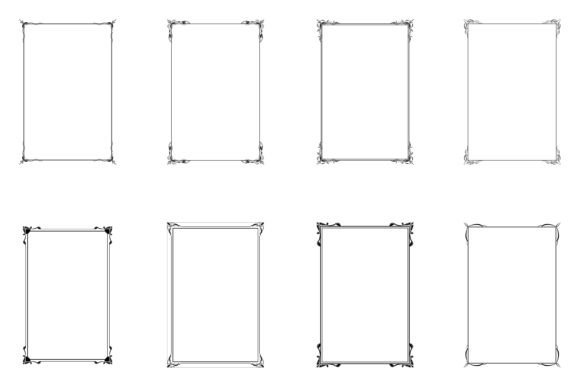 Enhance Your Designs with the Bundle of Decorative Frames. Set2