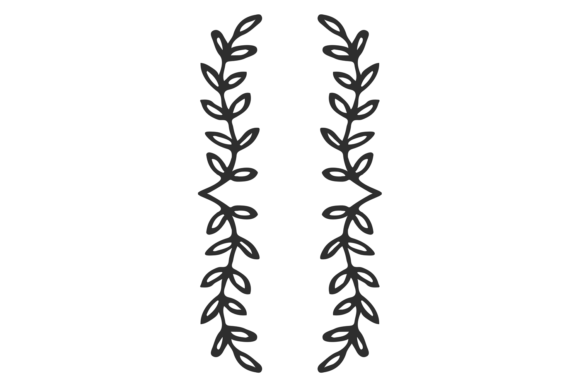 Floral Braces: Decorative Elegant Design for Creative Projects