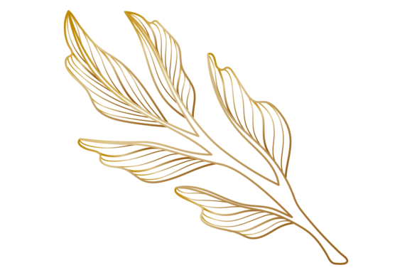 Golden Branch. Decorative Asian Texture: Merging Aesthetics with Modern Design Needs