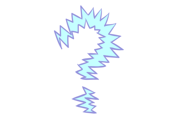 Question Mark Color Decorative Sketch. G: A Practical Evaluation for Creative Workflows