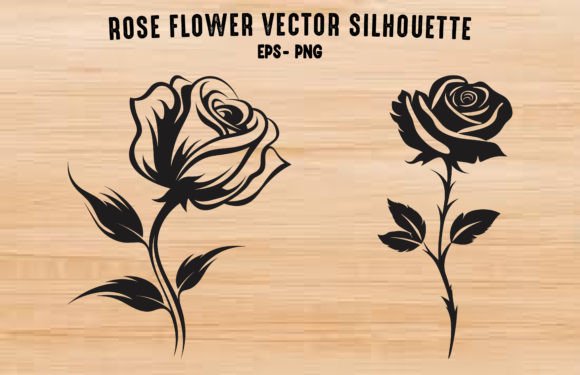 Set of Decorative Roses PNG Clipart: A Versatile Digital Design Asset