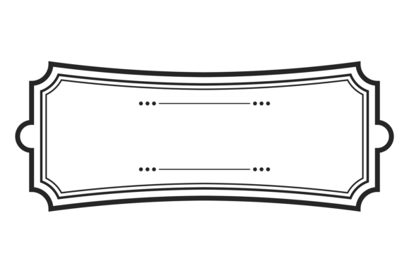 Vintage Label Template. Blank Decorative: Bridging Heritage and Modern Design